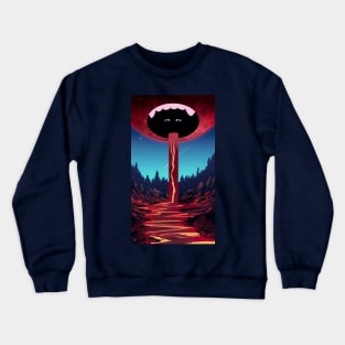 Blood Moon Portal Crewneck Sweatshirt